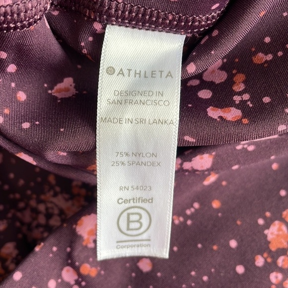 Athleta Ultimate Stash Pocket Splat Capri - Picture 7 of 8